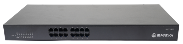 IPmatika IGW1600, VoIP-шлюз на 16 портов FXS